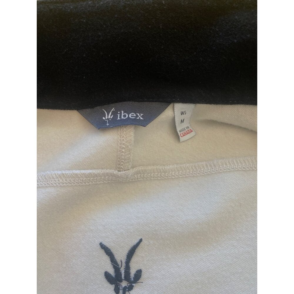 Ibex Softshell Vest Climawool Womens M Merino Wool Blend Ivory Stretch Outdoor - Picture 7 of 13